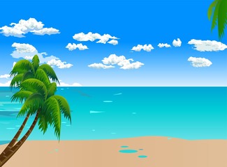 Obraz na płótnie Canvas tropical coast