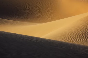 Fotobehang Sahara desert sand dunes. © Rosa Frei