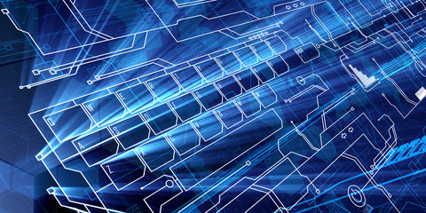 Future Technical Computer Background