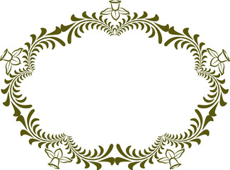 decorative floral border