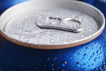 wet aluminium can