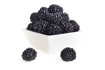 blackberry in bowl