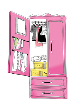 recommend clip art: icon_wardrobe