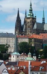 Obraz premium St.Vitus Cathedral, Prague, Czech Republic
