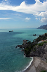 Obraz premium Salerno - Costiera Amalfitana