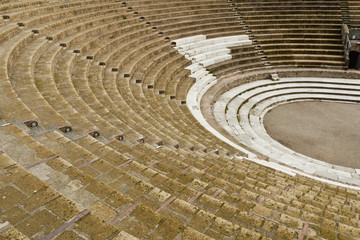 Grosses Theater in Pompeji