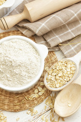 Oat flour
