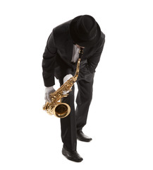 Fototapeta premium Saxophonist