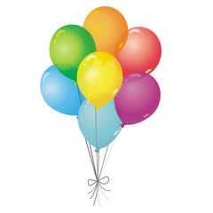 bunte Luftballons