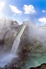 草津温泉の湯畑