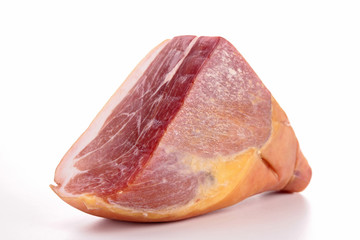 isolated ham