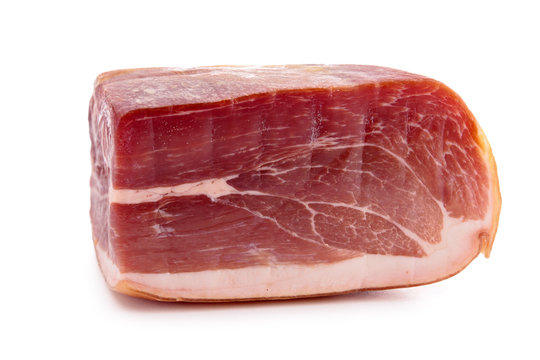isolated ham