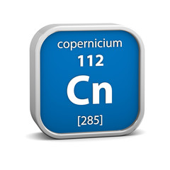 Copernicium material sign