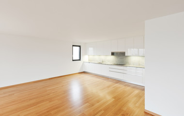 Fototapeta na wymiar interior modern empty flat, apartment