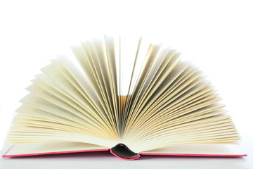 aufgeklapptes Buch