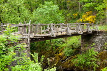 Bridge across Dourdou river, Way of St. James