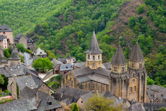 Abbey of Saint-Foy at Conques, France