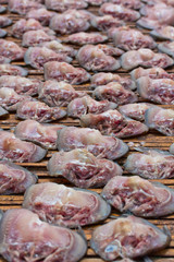 Dried fishes