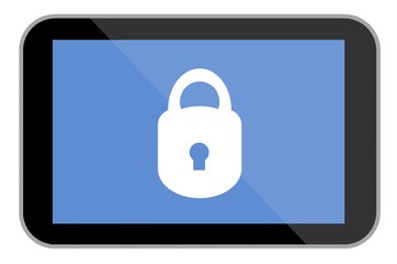 Cadenas dans une tablette