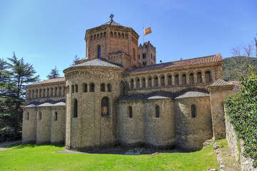 Fototapeta na wymiar Ripoll klasztoru Cimborio