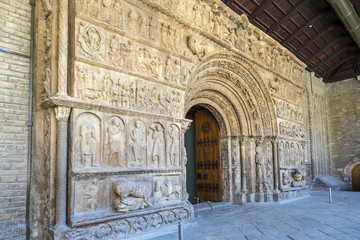 Ripoll monastery original facade