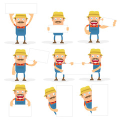 Landwirt Bauer Cartoon #1