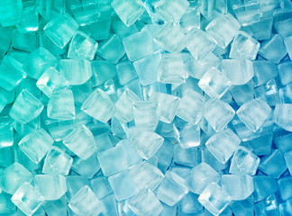 background with ice cubes