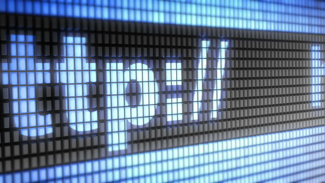 "http" on screen. Looping.