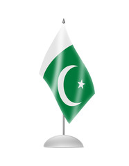 The Pakistani flag
