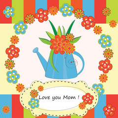 Mother Day greeting card