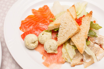banquet dish