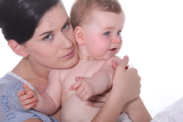 Mother and baby
