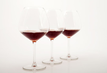 Degustazione del vino rosso