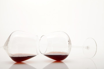 Degustazione del vino rosso