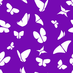 Butterfly seamless pattern