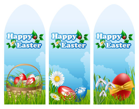 Easter banner set