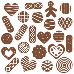 Cookies silhouettes