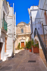 Alleyway. Castellaneta. Puglia. Italy.