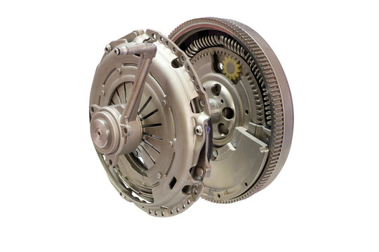 Car Clutch Isolated On White