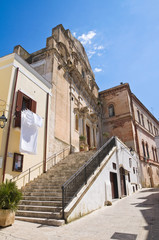 Fototapeta na wymiar Kościół Świętego Dominika. Castellaneta. Puglia. Włochy.