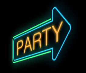 Party concept.