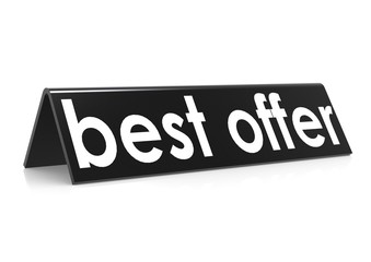 Best offer in black