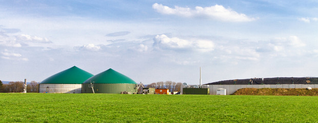 Biogasanlage - Panorama