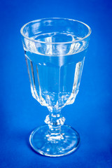 Glass of drinking water