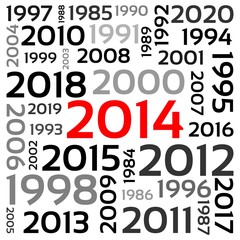 Obraz premium Background - 2014