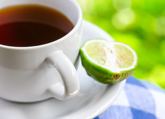 Earl Grey tea with bergamot