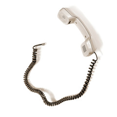 Vintage telephone receiver