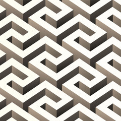 Abstract 3D pattern