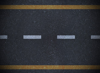 Overhead of a road