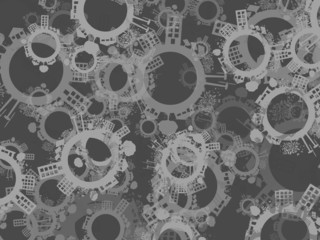 Eco Background (city on the ring,globe)